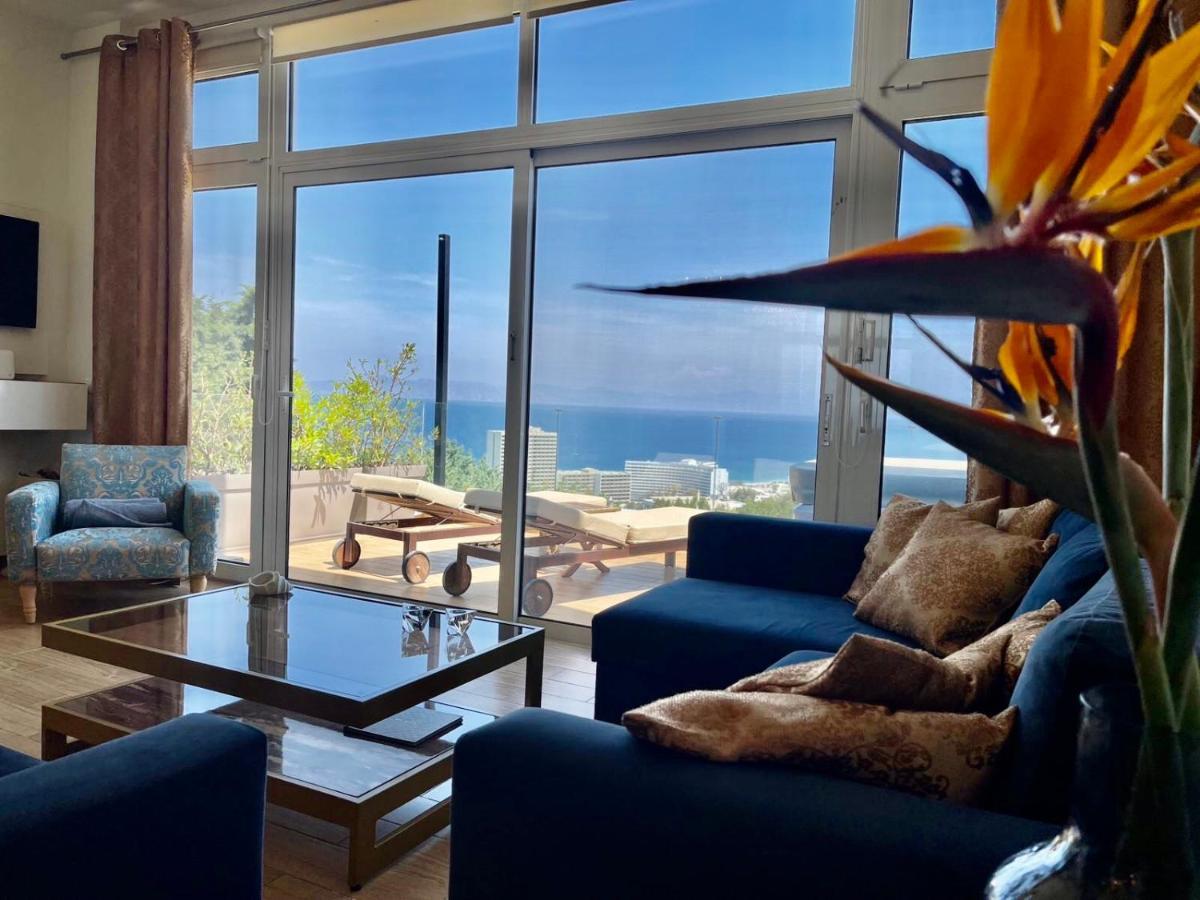 Flyviewflatsgold Privatehottub With Seaview Apartment Ixia  Exterior foto