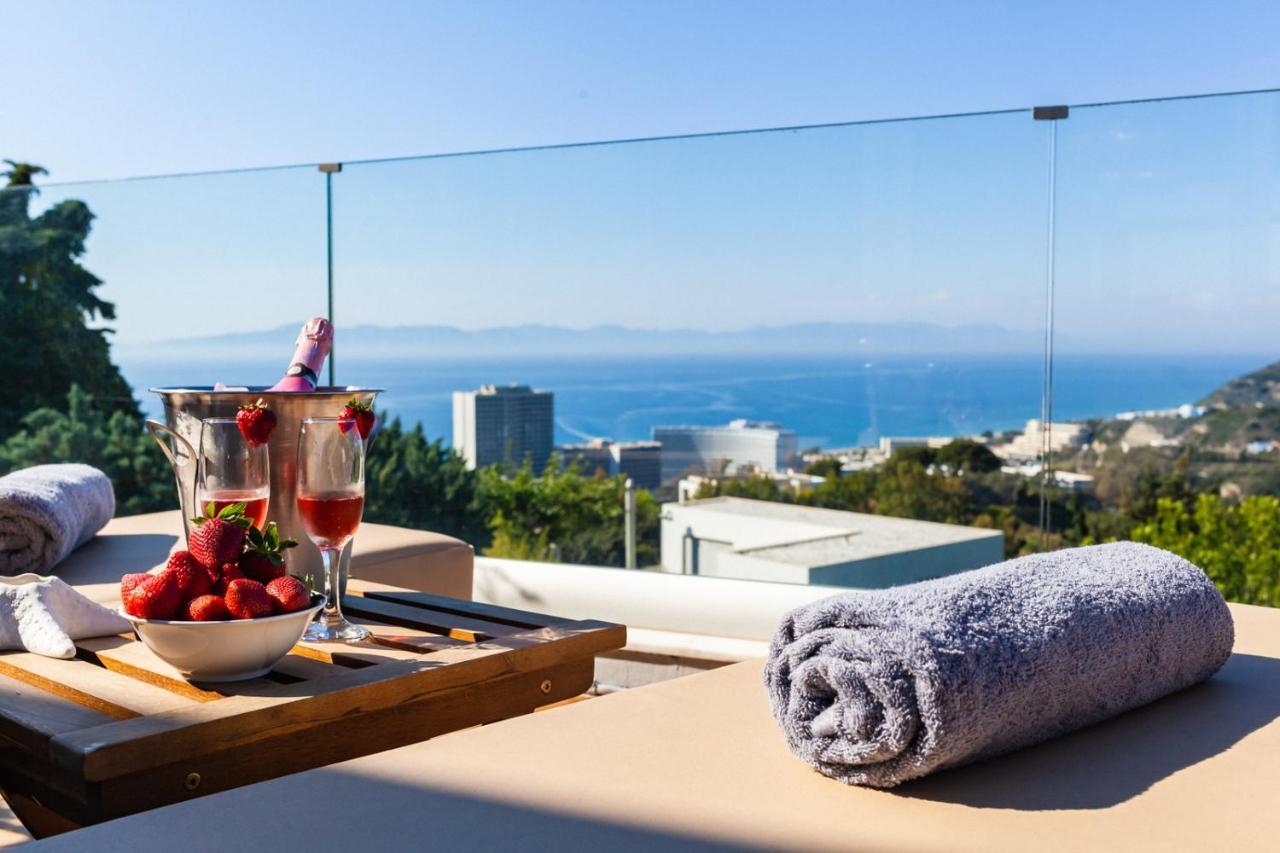 Flyviewflatsgold Privatehottub With Seaview Apartment Ixia  Exterior foto