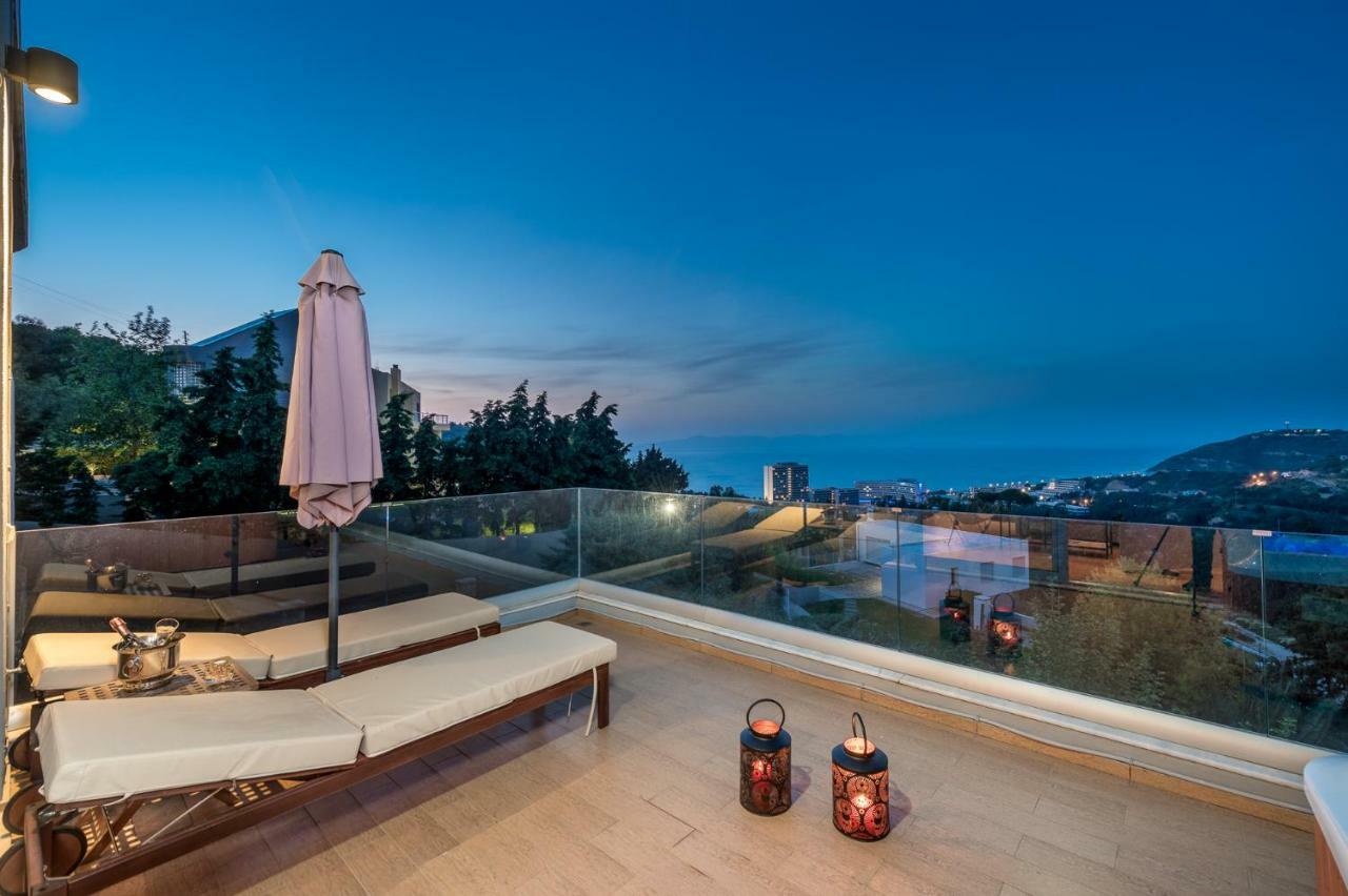 Flyviewflatsgold Privatehottub With Seaview Apartment Ixia  Exterior foto
