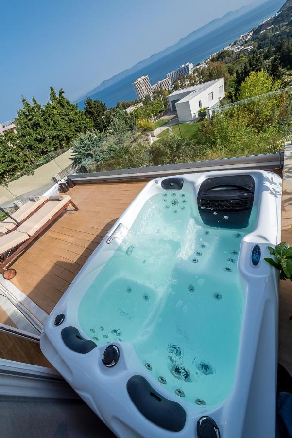 Flyviewflatsgold Privatehottub With Seaview Apartment Ixia  Exterior foto